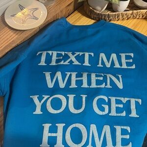 blue lonely ghost sweatshirt